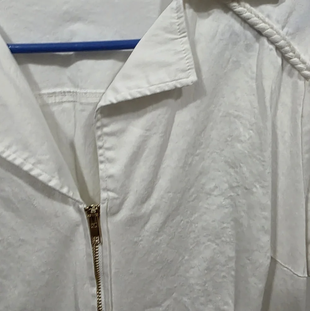 SHEIN White Belted Short Romper - Picture 8 of 10